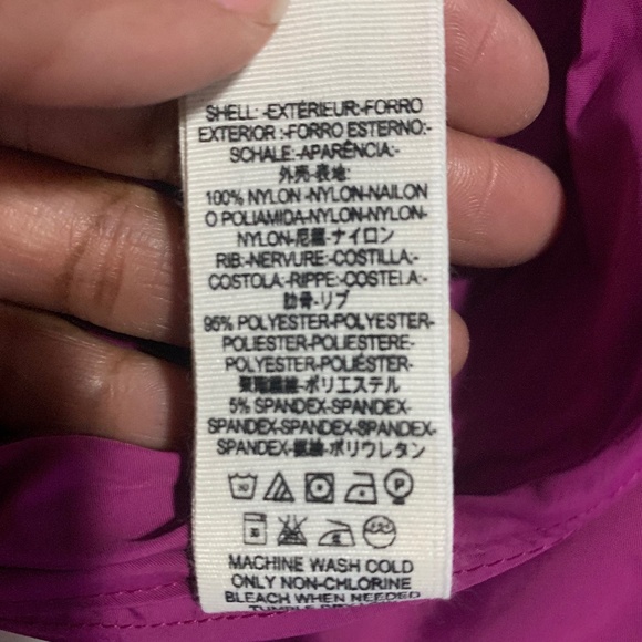 Free People NEW Highline Jacket XS Colorblock Hidden Hood Bomber Lightweight - Picture 9 of 11